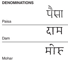 denominations