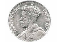 george 5 coin