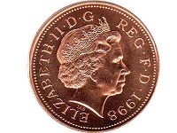 Elizabeth II modern coin