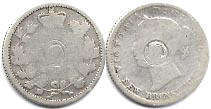 pièce Nouveau-Brunswick 10 cents 1862