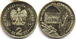 coin Poland 2 zlote 2004