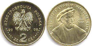 coin Poland 2 zlote 2005
