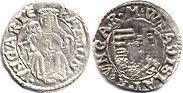coin Hungary denar no date (1500-1502)