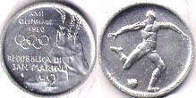 coin San Marino 2 lire 1980