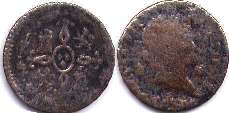 coin Spain 2 maravedis 1808-33