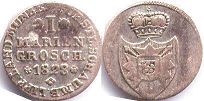 coin Schaumburg-Lippe 1 mariengroschen 1828