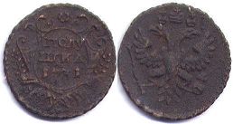 coin Russia polushka 1731