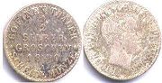 Münze Preußen 1/2 groschen 1840