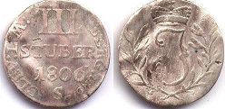 coin Berg 3 stuber 1806