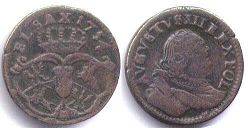 coin Poland groschen 1754