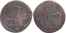 coin Wurttemberg 3 kreuzer 1803