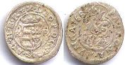 coin Hungary denar 1684