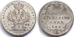 Münze Bayreuth 5 kreuzer 1766