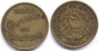 moneda Guatemala 1/2 centavo 1932