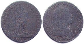moneta Sardinia 5 soldi 1794