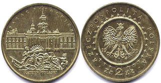 moneta Polska 2 zlote 1999