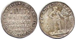 Münze Braunschweig-Wolfenbüttel 4 mariengroschen 1731