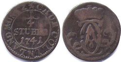 coin Cologne 1/4 stuber 1741