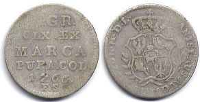 moneta Polska 2 grosze 1766