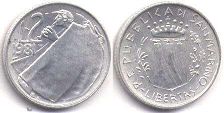 coin San Marino 2 lire 1981