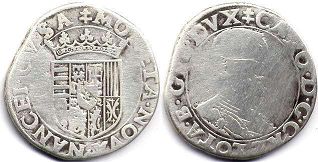 coin Lorraine Teston 1545-1608