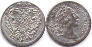 Münze Bayern 1 kreuzer 1745