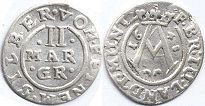 Münze Braunschweig-Wolfenbüttel 2 mariengroschen 1648