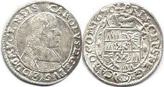Münze Olomouc 3 Kreuzer 1670