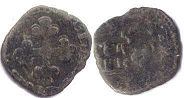 moneta Savoy 1 grosch piemontan 1587-1624