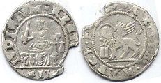 moneta Venice 2 gazzetti (4 soldi) senza data (1570)