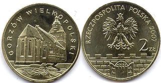 moneta Polska 2 zlote 2007