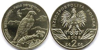 moneta Polska 2 zlote 2008