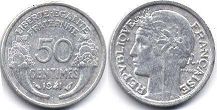 coin France 50 centimes 1941