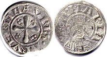 coin Clermont denier without date (13 century)