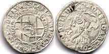 Münze Trier 1 petermengen 1663