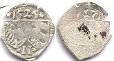 coin Nuremberg 1 pfennig 1525