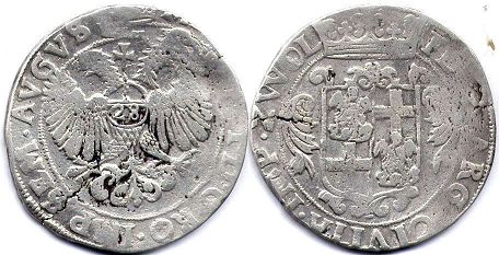 coin Zwolle 28 stuver no date (1665)