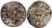 moneda Castilla y Leon noven 1312-1350