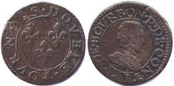 coin Chateau-Regnault double denier