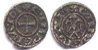 coin Sicily denar no date (1194-1197)