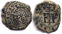 coin Navarra 4 cornado 1598-1621