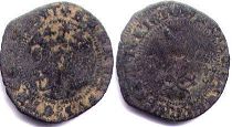 coin Castile and Leon 1 maravedil 1505-1535