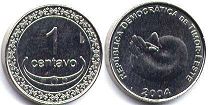 coin Timor 1 centavo 2004