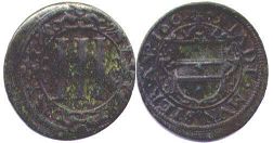 Münze Münster 3 Pfennig 1602