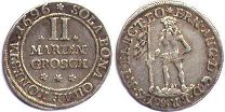 coin Brunswick-Luneburg-Calenberg 2 mariengroschen 1696