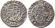 coin Hungary denar 1525