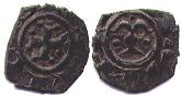 coin Sicily denar no date (1258-1266)