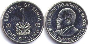 coin Kenya 1 shillings 2005