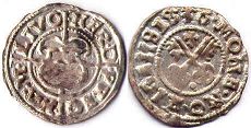 coin Livonia schilling 1536