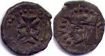 coin Aragon dinero 1598-1621